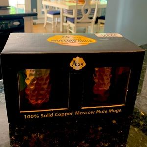Moscow mule mugs New in Box